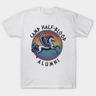 camp half blood - percy jackson - rainbow color T-Shirt